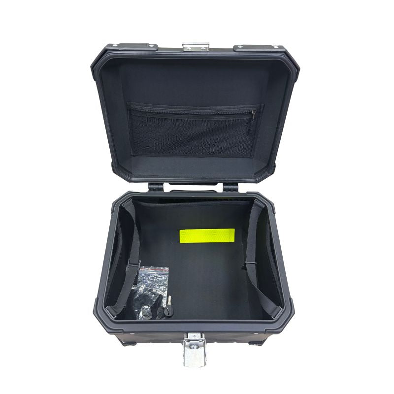 MALETERO SPARTAN ULTRA ALUMINIO 45LT NEGRO