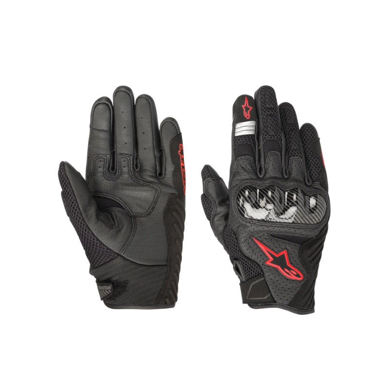 GUANTES ALPINESTARS SMX-1 AIR V2 NEGRO ROJO