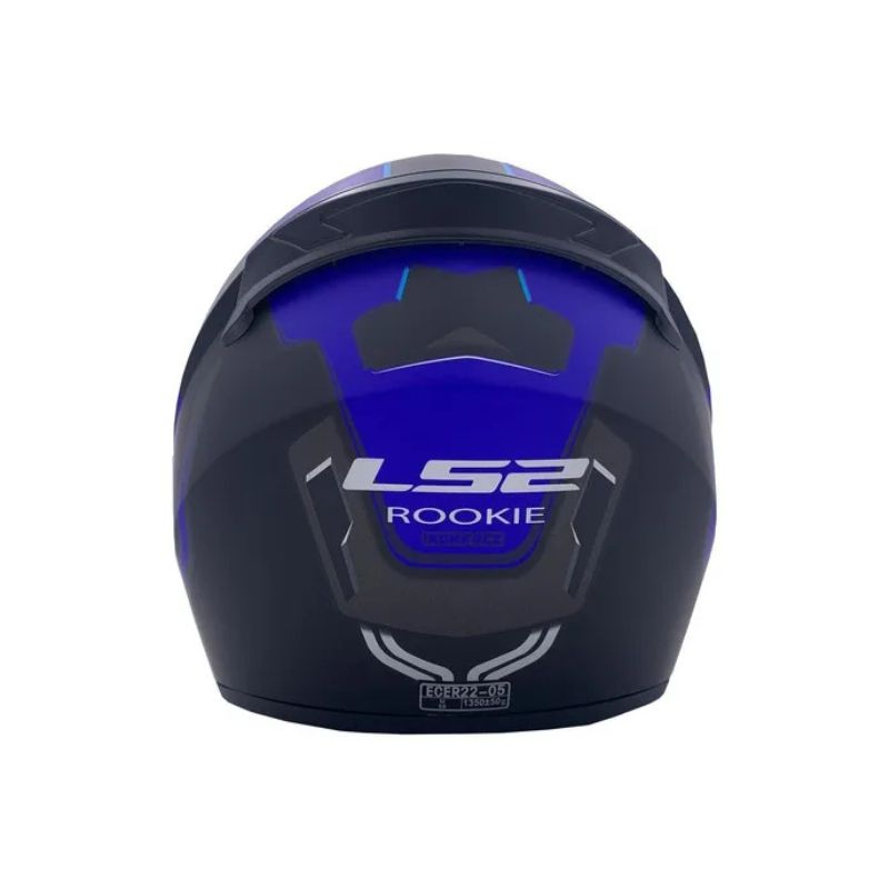 CASCO LS2 FF352 IRONFACE MATE NEGRO AZUL