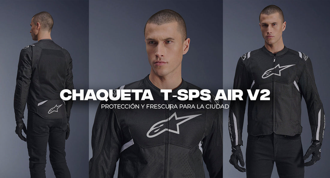 Chaqueta Alpinestars T-SPS Air V2 — protección y frescura para la ciudad