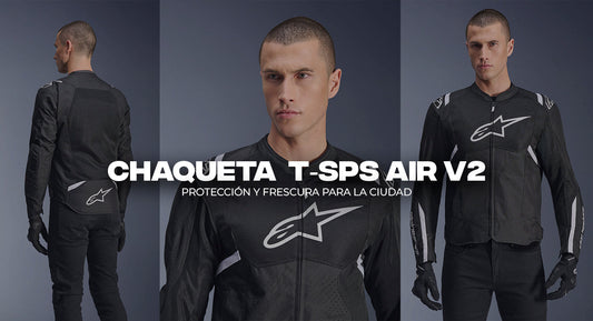 Chaqueta Alpinestars T-SPS Air V2 — protección y frescura para la ciudad