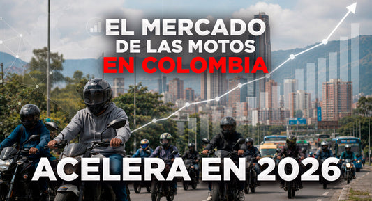 El mercado de las motos en Colombia acelera en 2026