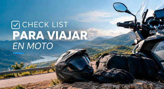 ¿Vas a viajar en moto? Checklist para preparar tu motocicleta antes de salir a carretera