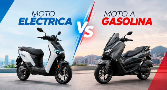 ¿Moto eléctrica o de gasolina? Ventajas, desventajas y cuál conviene en Colombia