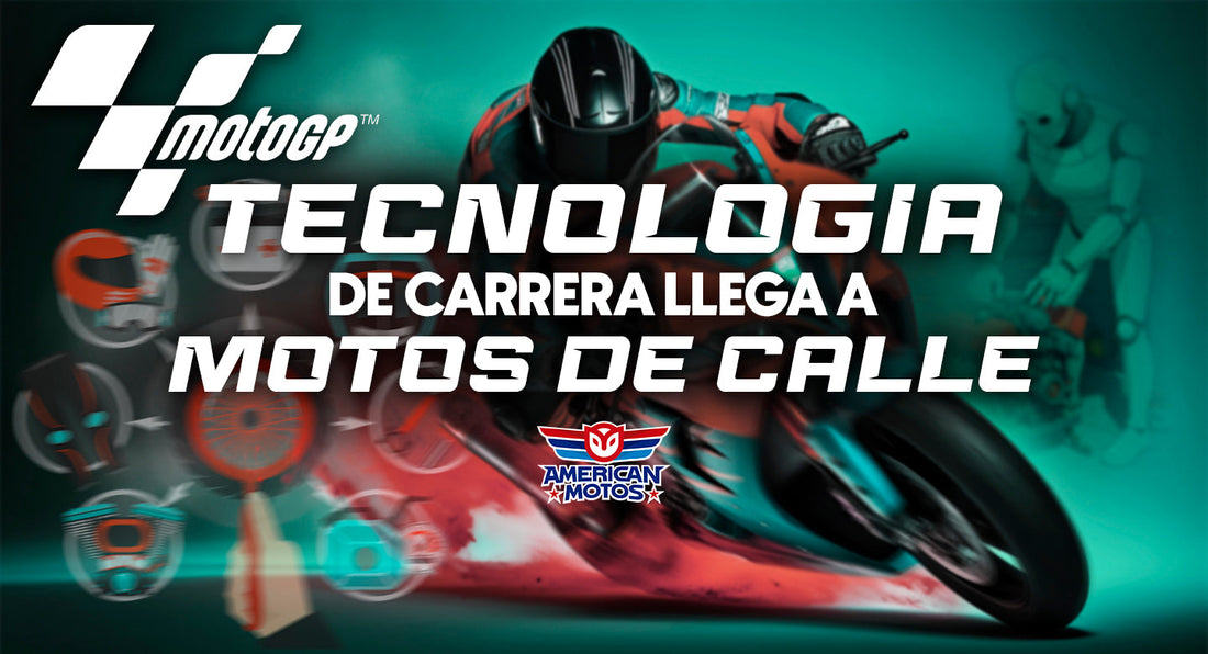 MotoGP: cómo la tecnología de carrera termina llegando a las motos de calle