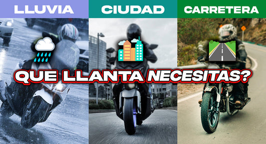 Llantas para moto en Colombia: guía para lluvia, ciudad y carretera