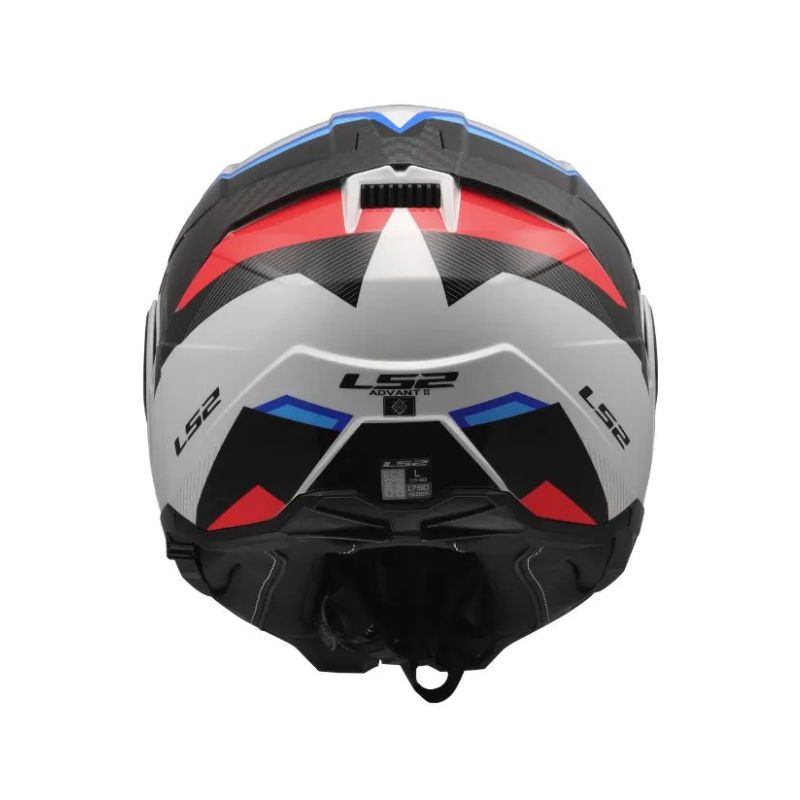 CASCO LS2 FF910 TRIPLE BLANCO AZUL