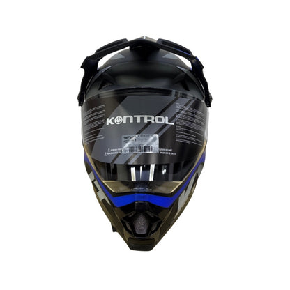 CASCO KONTROL 819-6 GS MATE NEGRO AZUL