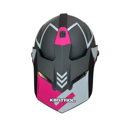 CASCO KONTROL 819-6 KAPUK MATE NEGRO ROSADO