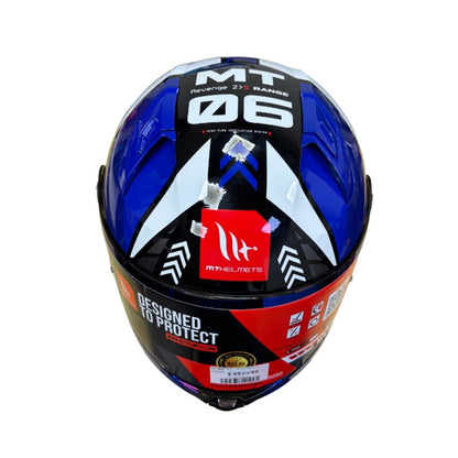 CASCO REVENGE 2S RANGE AZUL B7