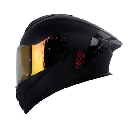 CASCO HRO HRO-3400DV SOLID MATE NEGRO ROJO VISOR IRIDIUM