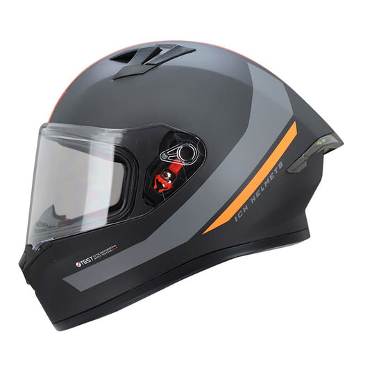 CASCO ICH ICH-503SP SHARPEST MATE NEGRO NARANJA NEON
