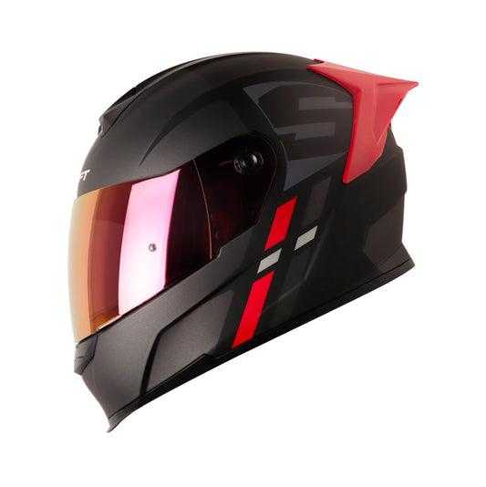 CASCO SHAFT SH-502 LUKE MATE NEGRO NEGRO VISOR IRIDIUM