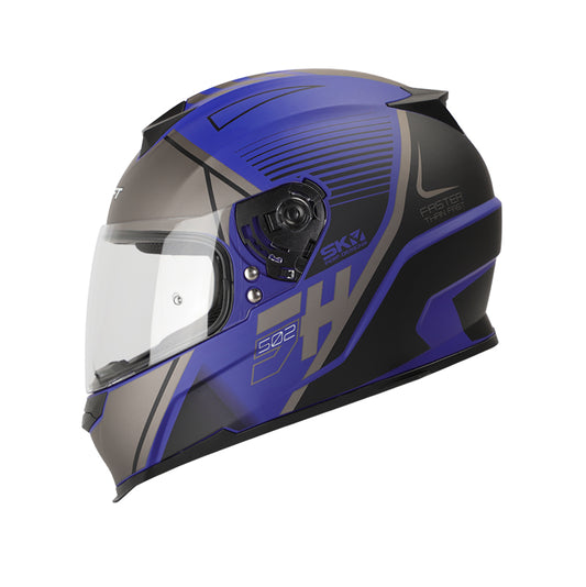 CASCO SHAFT SH-502 SAMPLE MATE AZUL NEGRO