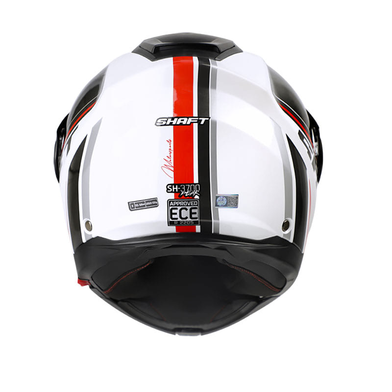 CASCO SHAFT SH-3700DV MOTORSPORTS BLANCO ROJO