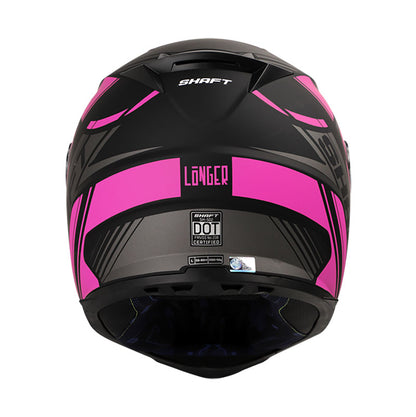 CASCO SHAFT SH-502 LONGER MATE NEGRO FUCSIA NEON