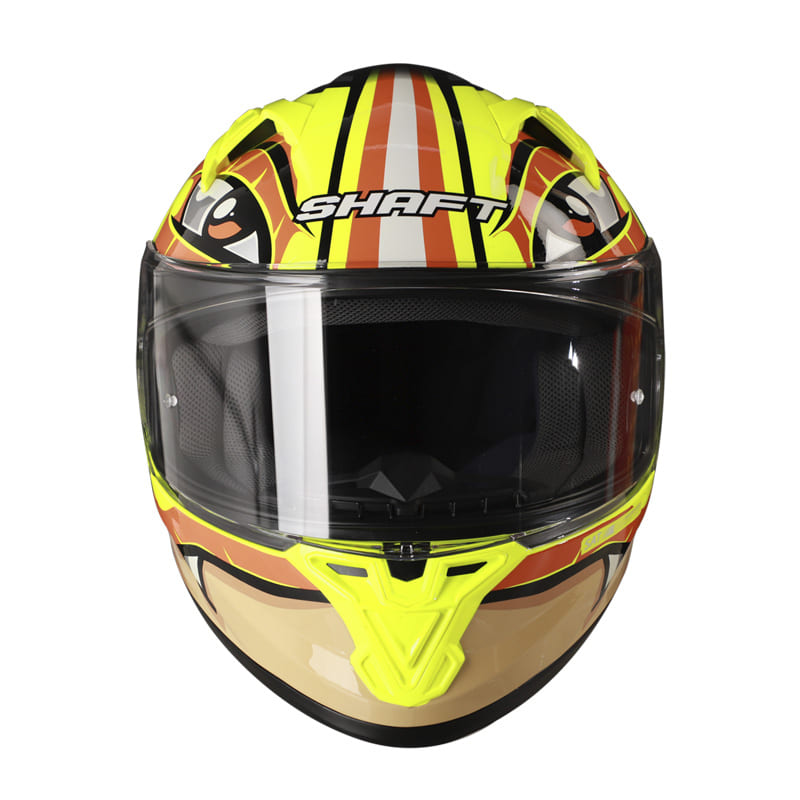 CASCO SHAFT SH-522 BLASS AMARILLO NEON AZUL