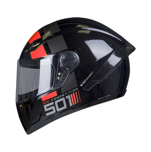 CASCO ICH ICH-501SP ROAD NEGRO ROJO