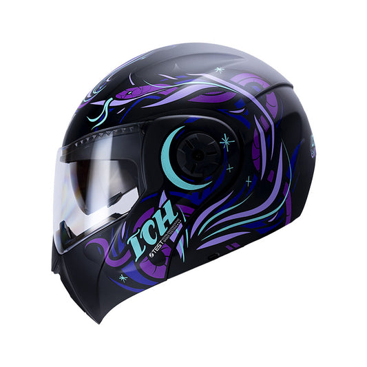 CASCO ICH ICH-3110S CALMNEZZ NEGRO TURQUESA