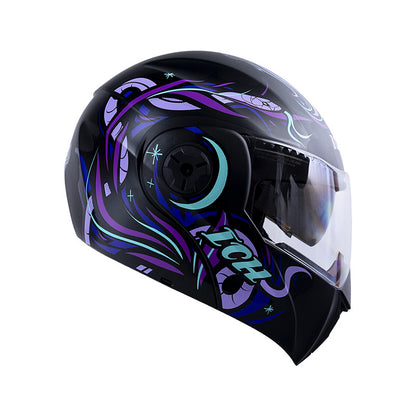 CASCO ICH ICH-3110S CALMNEZZ NEGRO TURQUESA