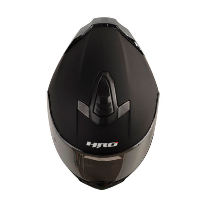 CASCO HRO HRO-506SP SOLID MATE NEGRO PLATA