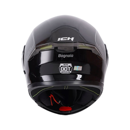 CASCO ICH ICH-3120DV BAGNAIA BRILLANTE NEGRO GRIS VISOR PLAT