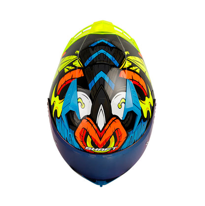 CASCO SHAFT SH-526SP TIKI NEGRO AMARILLO NEON VISOR IRIDIUM