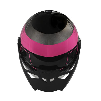 CASCO SHAFT SH-211 ZORAK NEGRO FUCSIA NEON