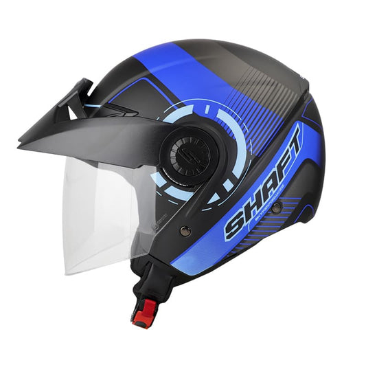 CASCO SHAFT SH-211 ZORAK MATE NEGRO AZUL