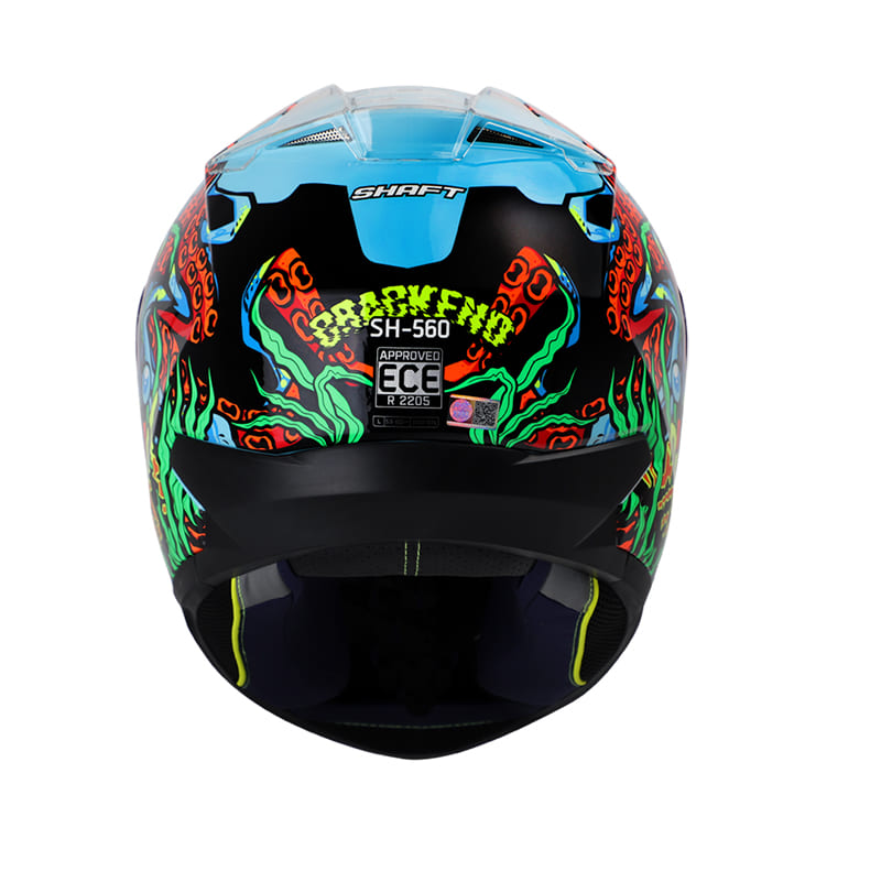 CASCO SHAFT SH-560 CRACKEND AZUL AZUL