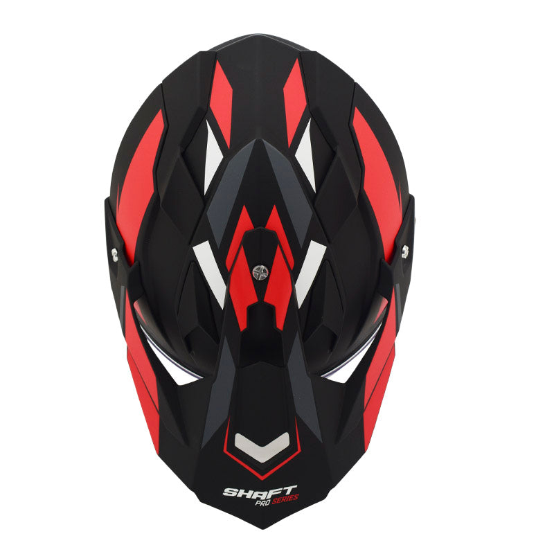 CASCO SHAFT SH-MX370DV PRO GEAR MATE NEGRO ROJO