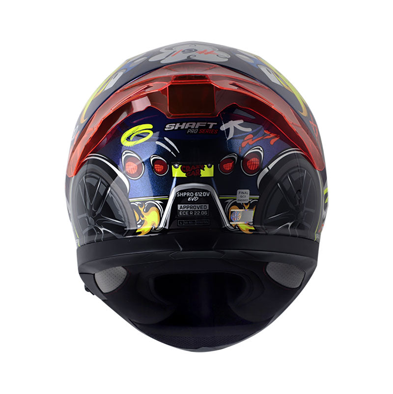 CASCO SHAFT SH-612DV PRO CRAZY CAR CAMALEON NARANJA NEON