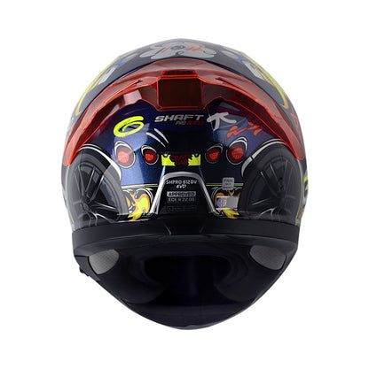 CASCO SHAFT SH-612DV PRO CRAZY CAR CAMALEON NARANJA NEON