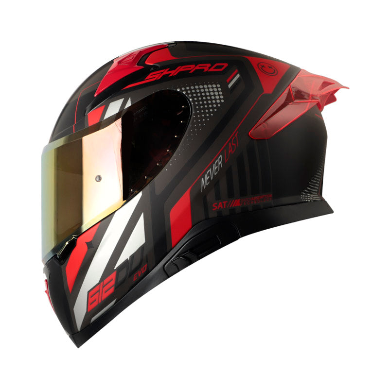 CASCO SHAFT SH-612DV PRO BLUNNER MATE GRIS ROJO IRIDIUM