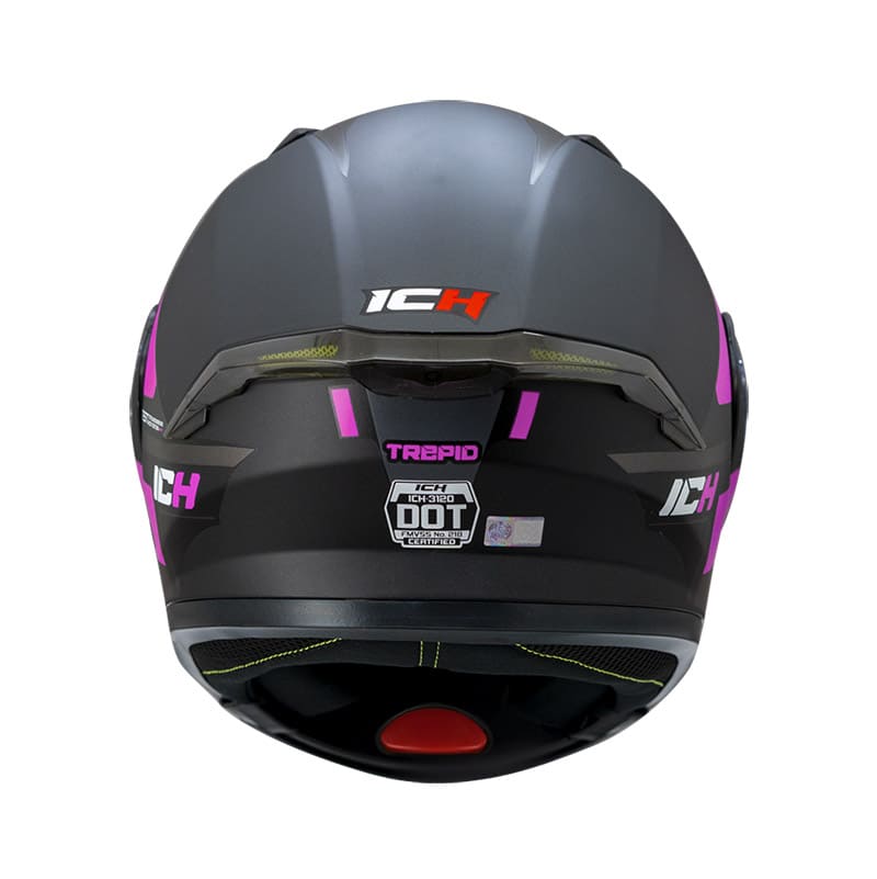 CASCO ICH ICH-3120DV TREPID MATE NEGRO FUCSIA NEON