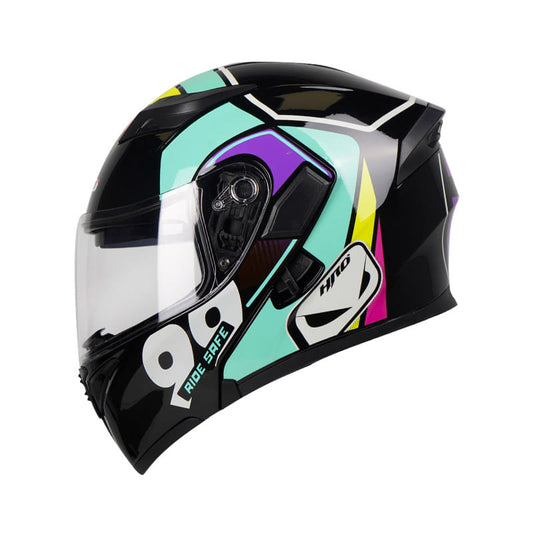 CASCO HRO HRO-3400DV CLASSIC NEGRO TURQUESA