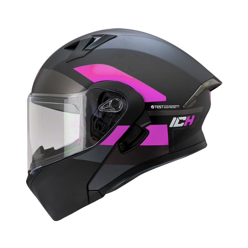 CASCO ICH ICH-3120DV TREPID MATE NEGRO FUCSIA NEON