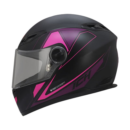 CASCO ICH ICH-501R SLIP MATE NEGRO FUCSIA NEON