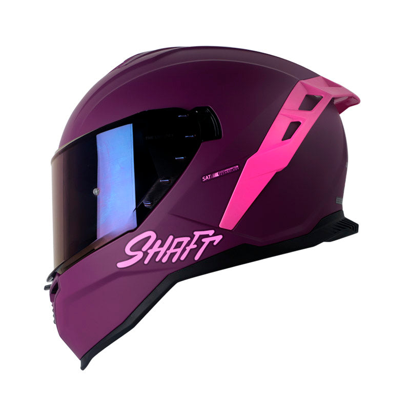 Cascos Shaft Mujer Casco Shaft Casco Moto Mujer Negro Mate Casco