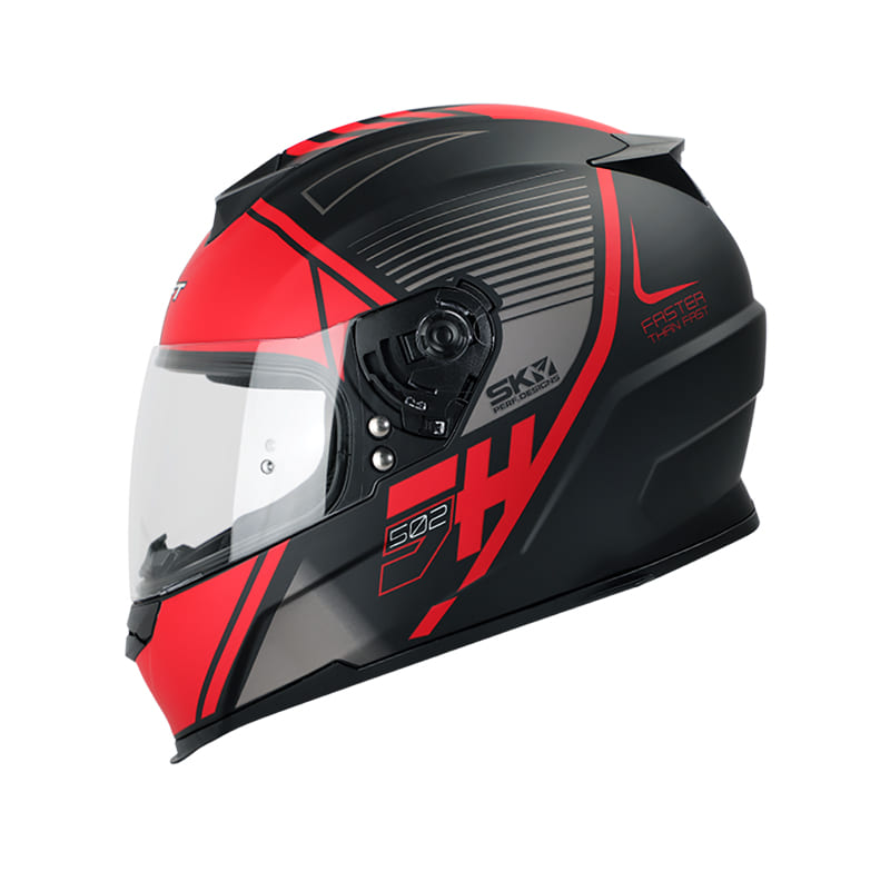 CASCO SHAFT SH-502 SAMPLE MATE NEGRO ROJO – American Motos Colombia