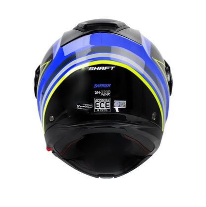 CASCO SHAFT SH-3700DV BARRIER AZUL AMARILLO NEON