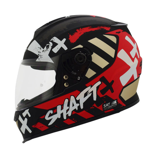 CASCO SHAFT SH-502 FLOW MATE NEGRO ROJO