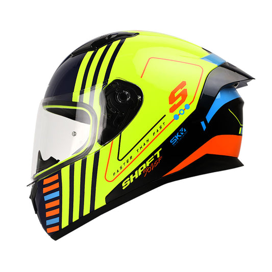 CASCO SHAFT SH-582SP FORCE AMARILLO NEON AZUL NAVY