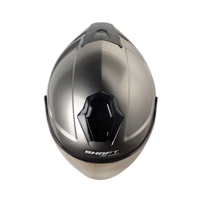 CASCO SHAFT SH-240DV PRO SOLID GRIS METALIZADO NEGRO IRIDIUM