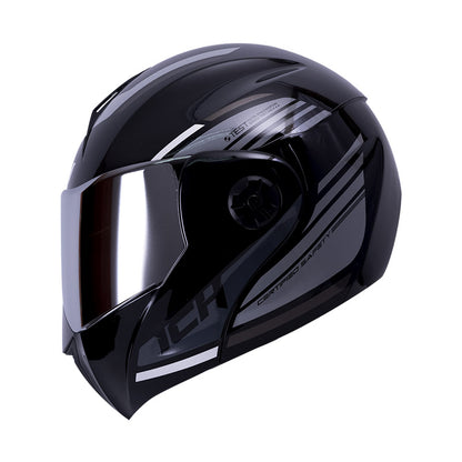 CASCO ICH ICH-3110DV AUGE NEGRO GRIS VISOR RAMDON
