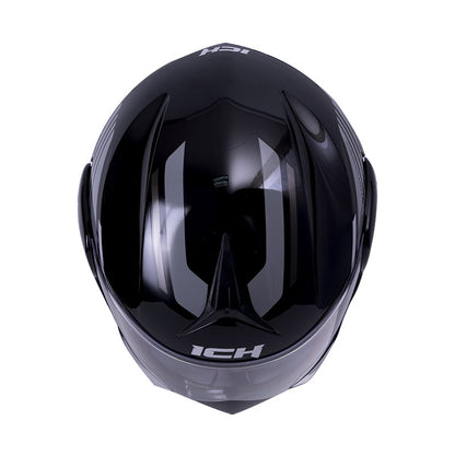 CASCO ICH ICH-3110DV NO FEAR NEGRO GRIS VISOR RAMDON