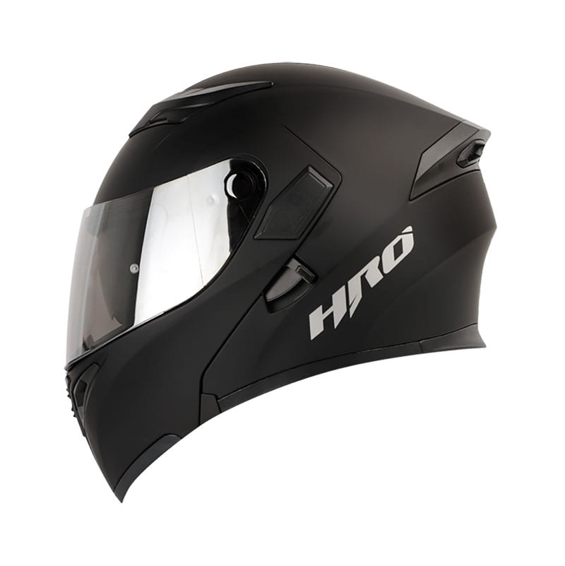CASCO HRO HRO3400DV SOLID MATE NEGRO SILVER VISOR IRIDIUM American