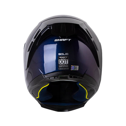 CASCO SHAFT SH-562R SOLID CAMALEON PLATA VISOR IRIDIUM AZUL