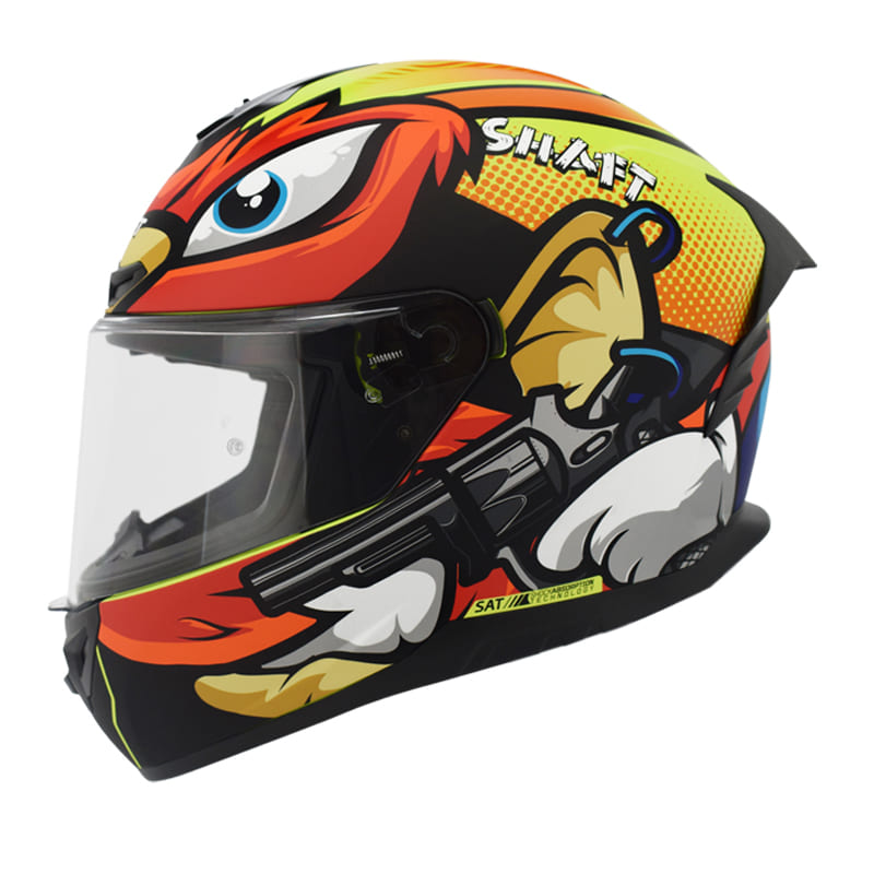 CASCO SHAFT SH-542GT KOWBOY MATE AMARILLO NEON NARANJA NEON