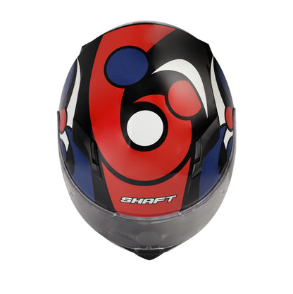 CASCO SHAFT SH-591 COLOR SHIFT NEGRO ROJO
